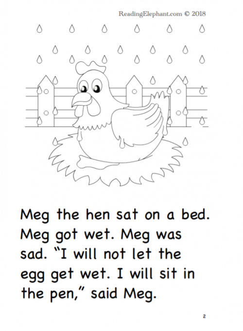 Free Decodable Books PDF Reading Elephant