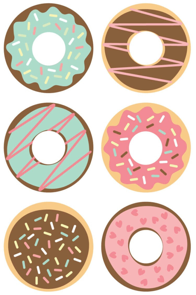 Free Donut Printables