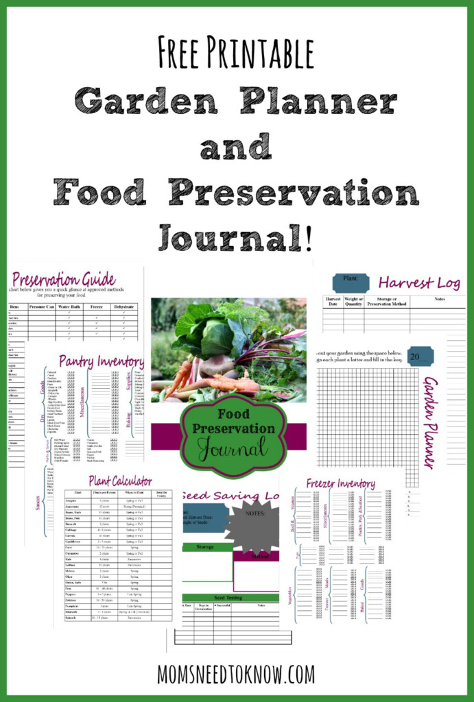 FREE Garden Planners And Printables