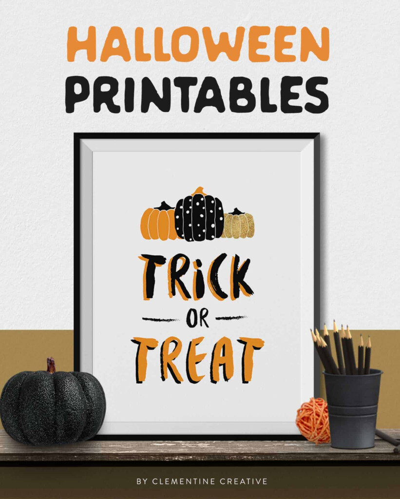 Free Halloween Art Printables