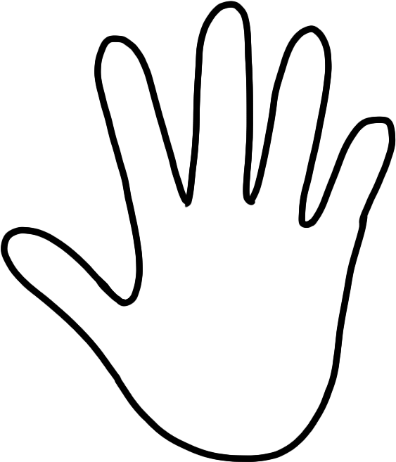 Free Handprint Printable Printable Templates