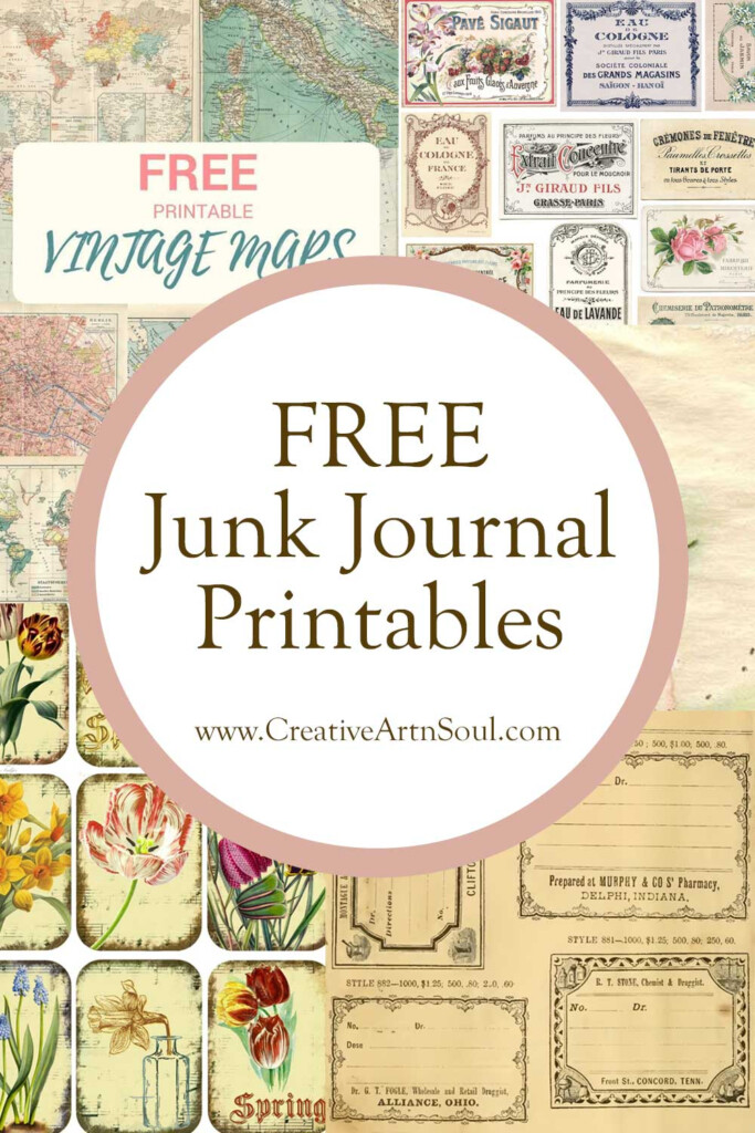 Free Junk Journal Printables gt Creative ArtnSoul