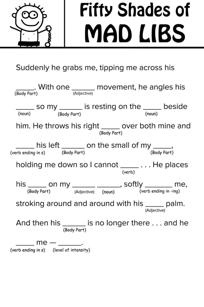 Free Mad Libs Printables For Kids