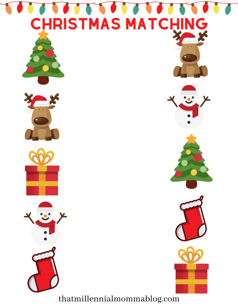 Free Preschool Holiday Printables That Millennial Momma