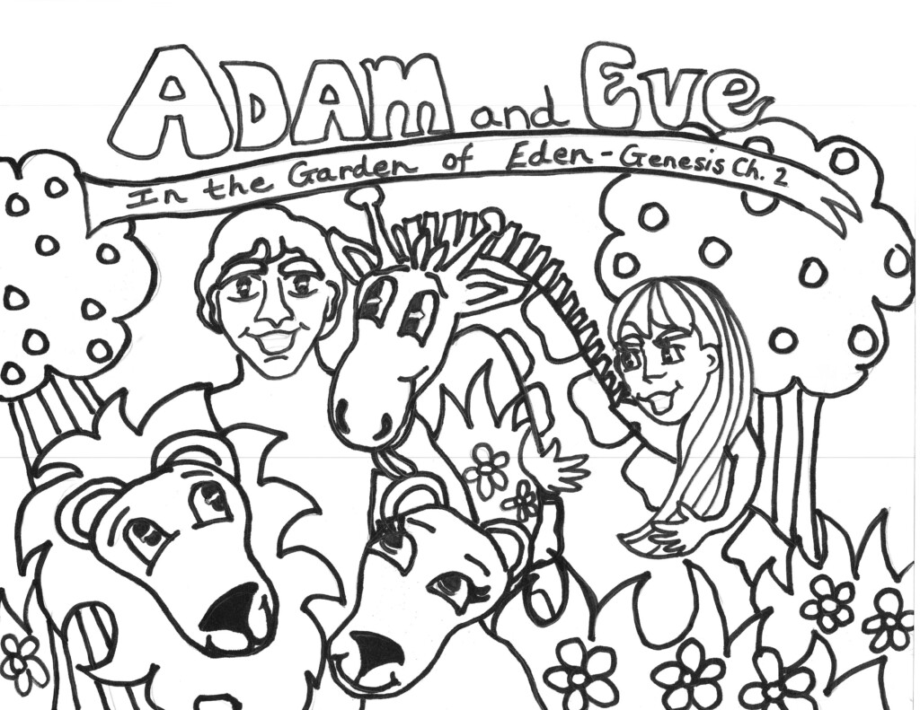 Free Printable Adam And Eve Coloring Pages For Kids Best Coloring 