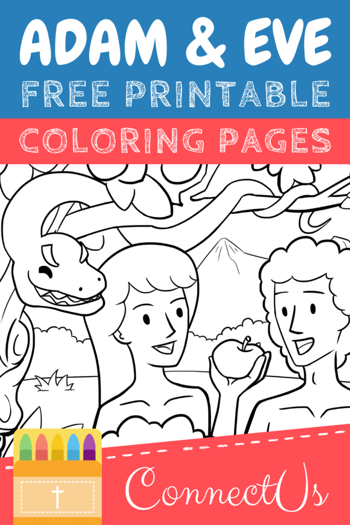 Free Printable Adam And Eve Coloring Pages For Kids ConnectUS