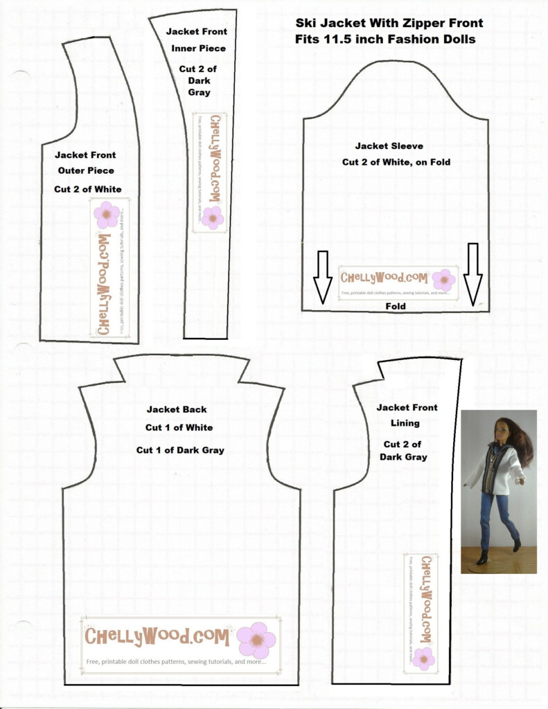Free Printable Barbie Clothes Patterns