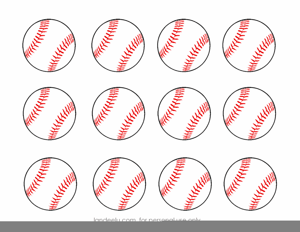Free Printable Baseball Favor Tags Free Printable A To Z