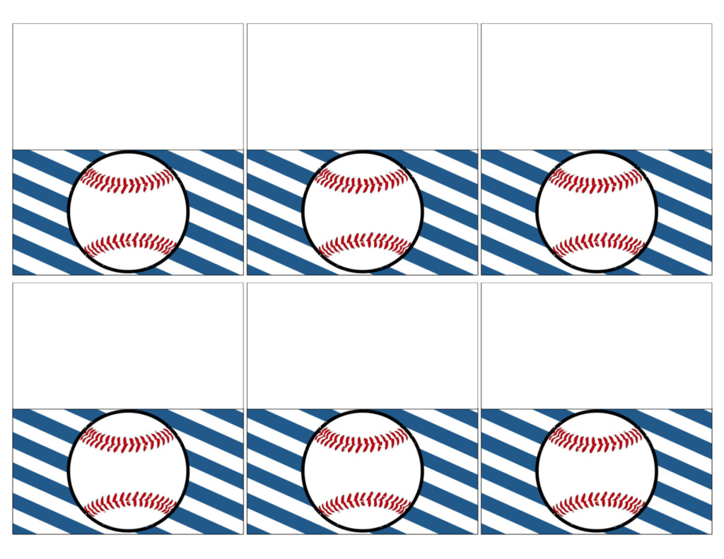 Free Printable Baseball Tags PRINTABLE TEMPLATES