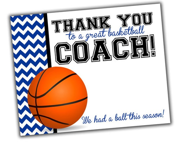 Free Printable Basketball Thank You Cards Printable Templates