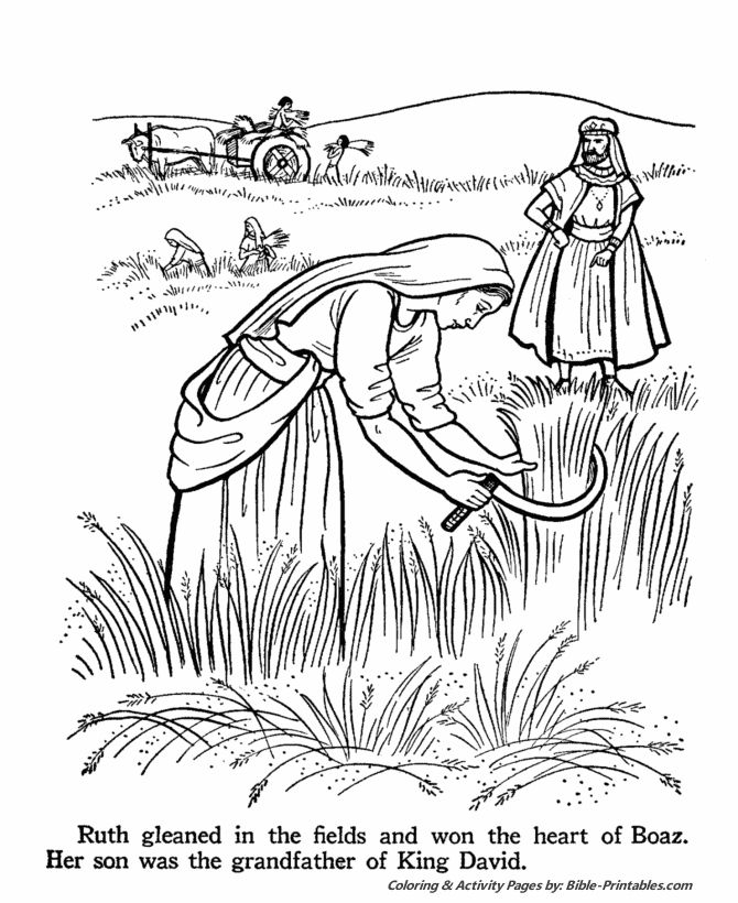 Free Printable Bible Study On Ruth