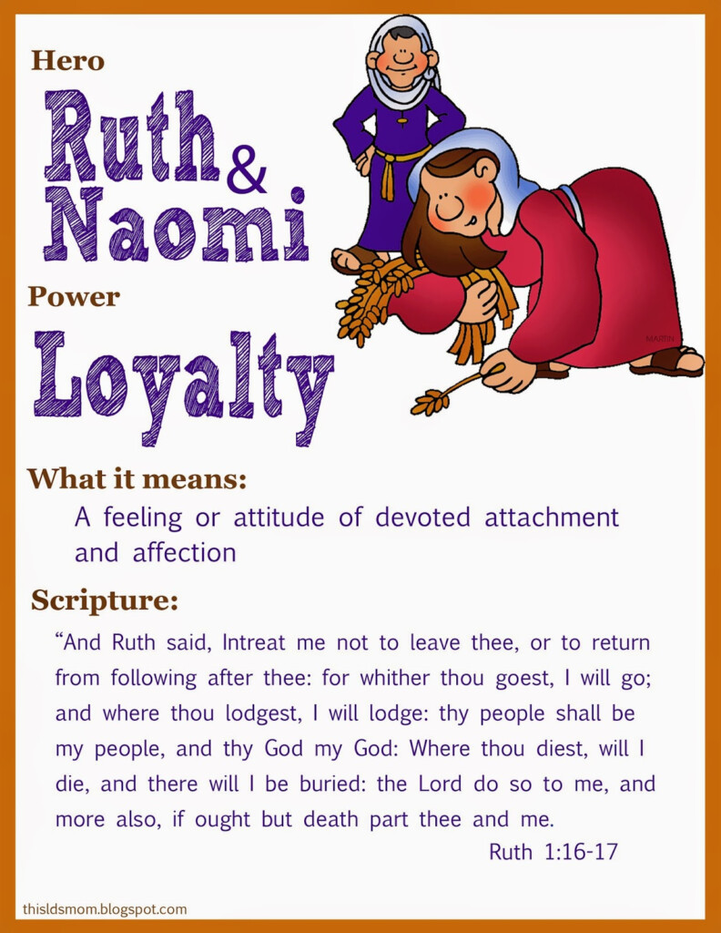 Free Printable Bible Study On Ruth
