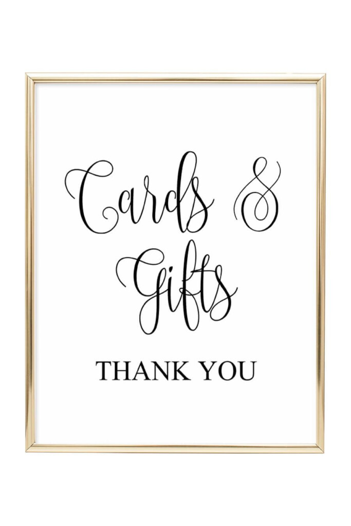 Free Printable Cards And Gifts Sign 53 Free Printable Wedding Signs 