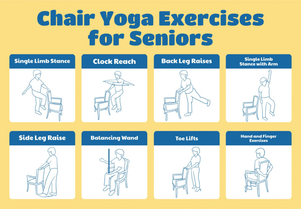 Free Printable Chair Yoga Exercises For Seniors FREE Printable HQ