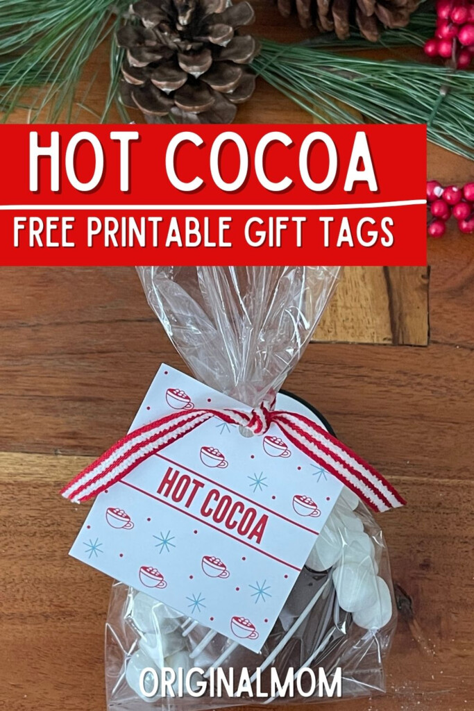 Free Printable Christmas Hot Chocolate Labels OriginalMOM