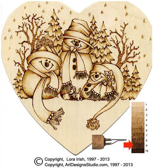 Free Printable Christmas Wood Burning Patterns
