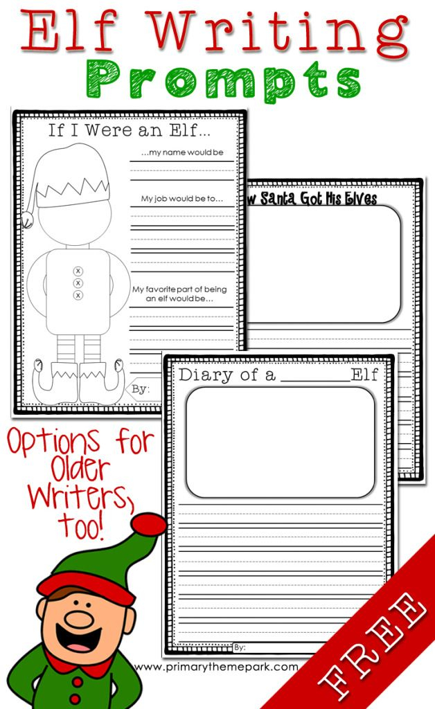 Free Printable Christmas Writing Prompts
