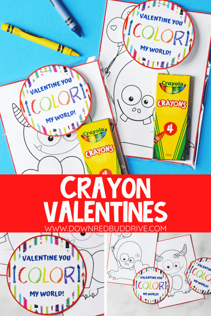 Free Printable Crayon Valentines