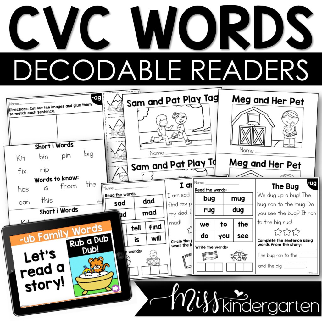 Free Printable Decodable Books Pdf