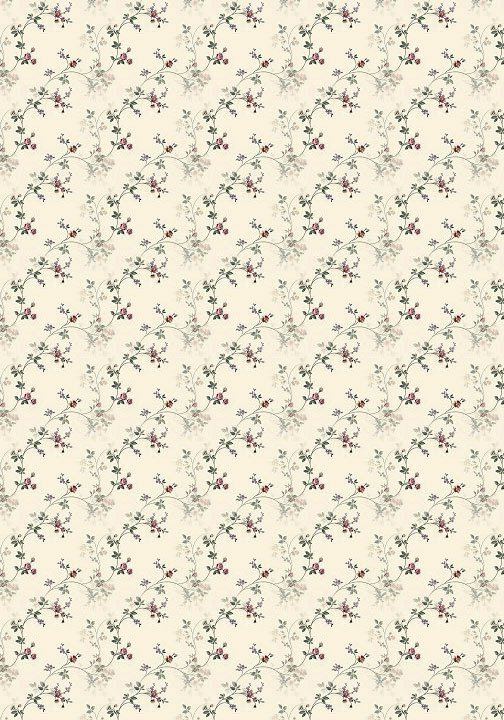 Free Printable Dollhouse Wallpaper