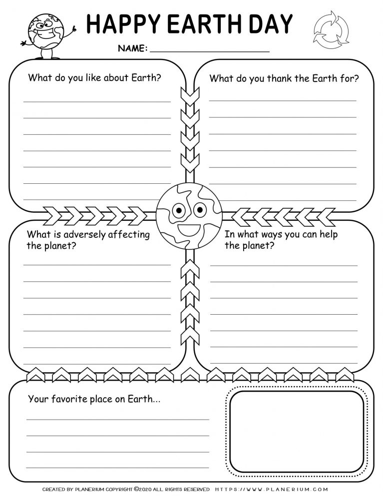 Free Printable Earth Worksheets