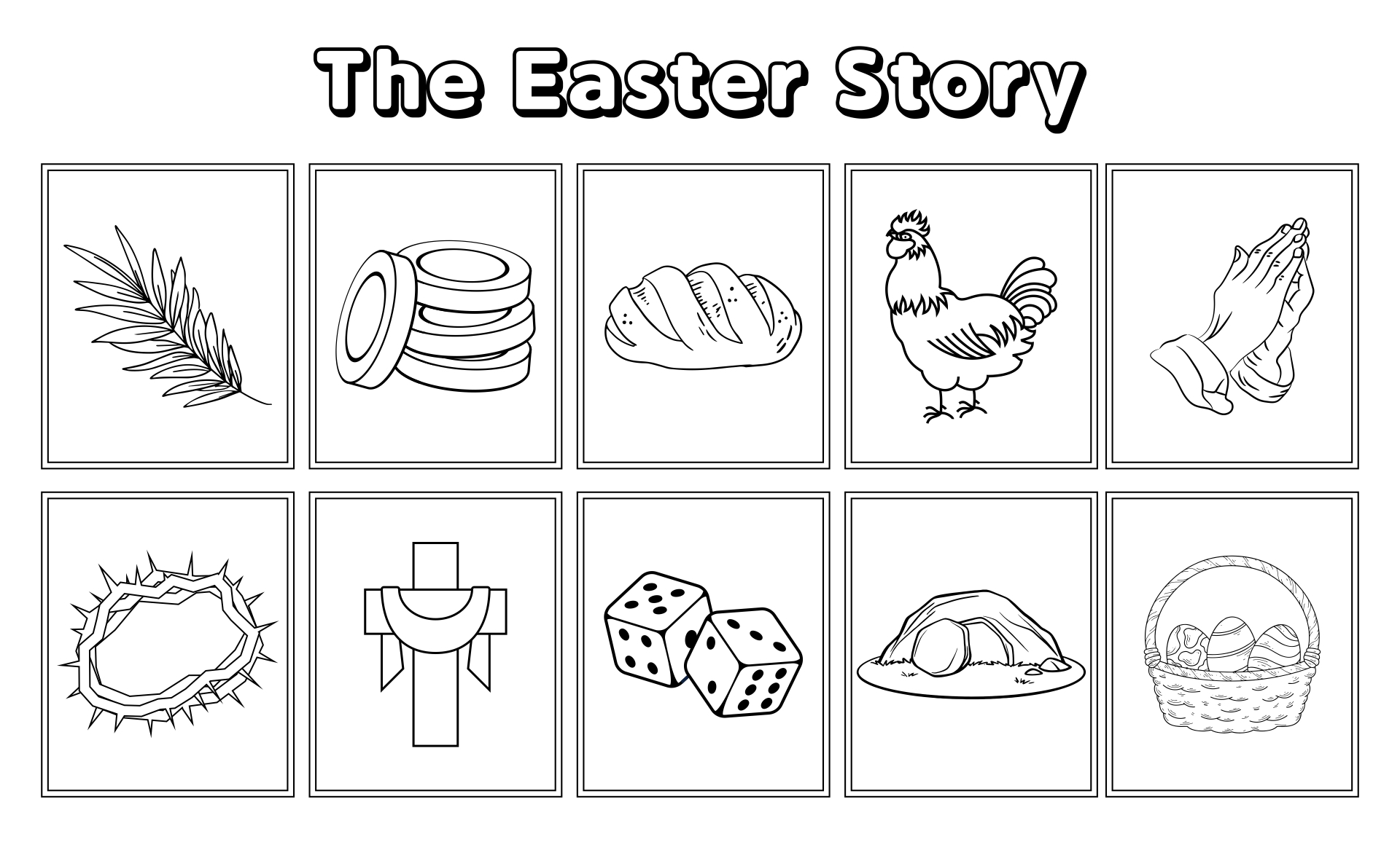Free Printable Easter Story Mini Book