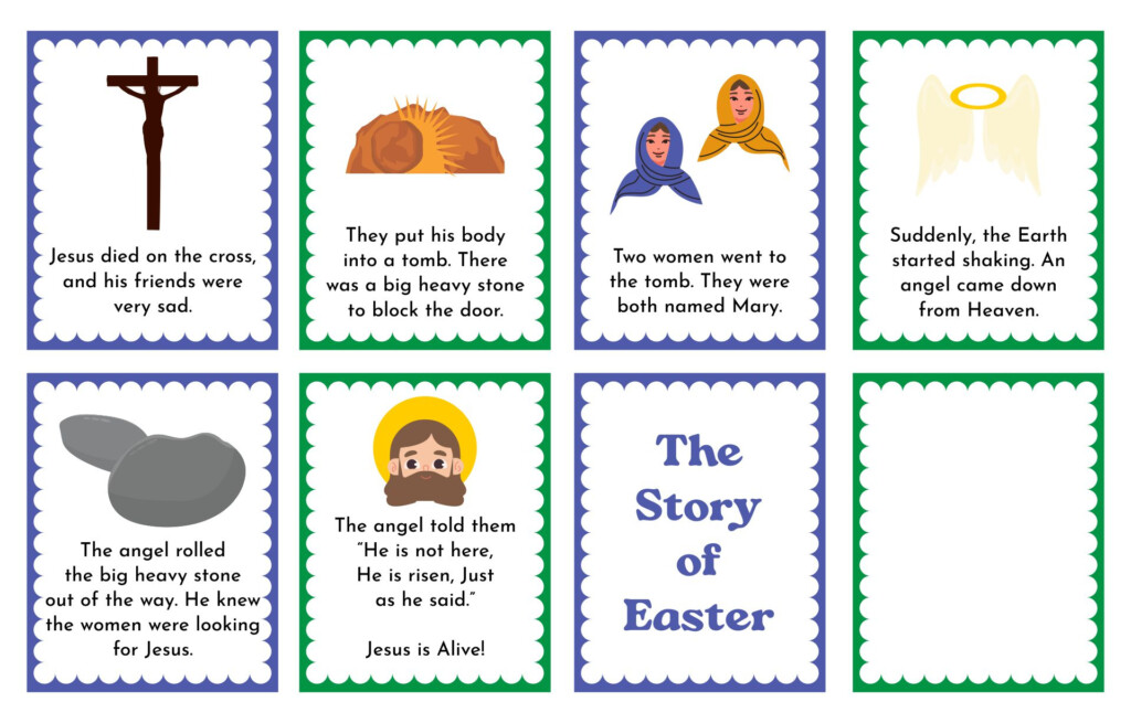 Free Printable Easter Story Printables Prntbl concejomunicipaldechinu 