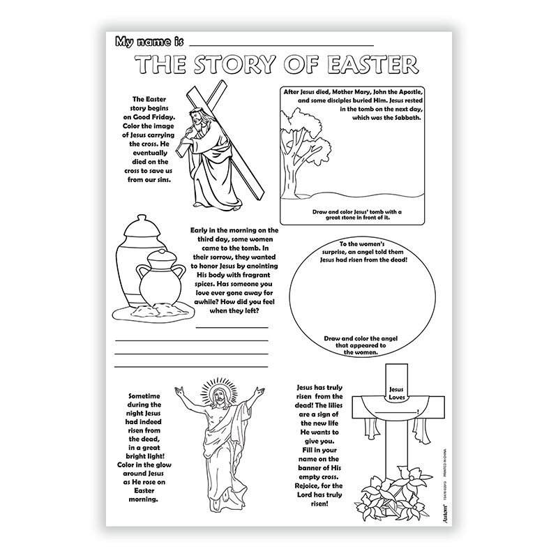 Free Printable Easter Story Sequencing