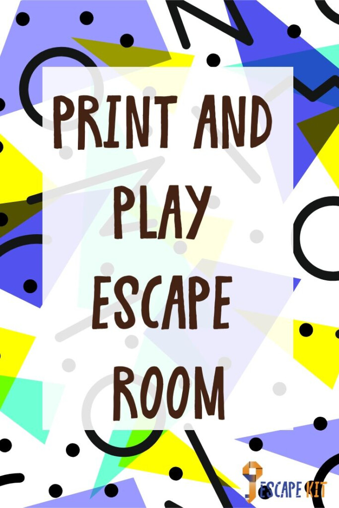 Free Printable Escape Room For Kids