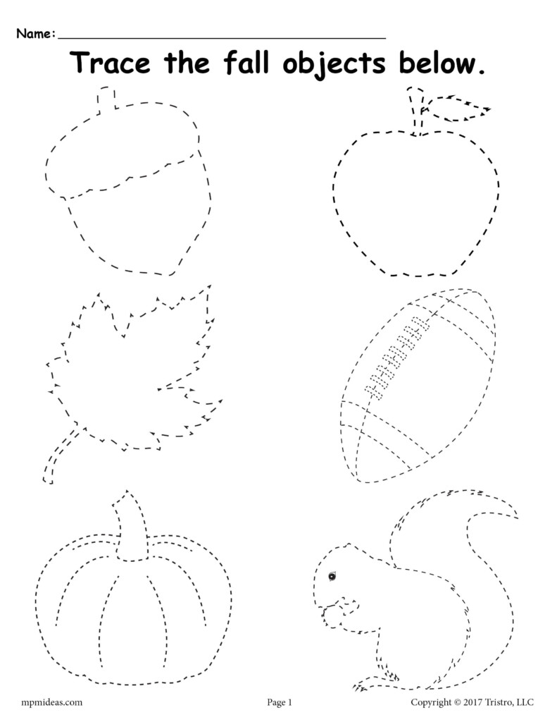 Free Printable Fall Worksheets
