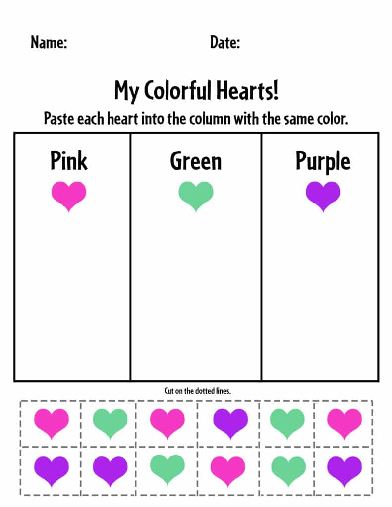 Free Printable February Worksheets