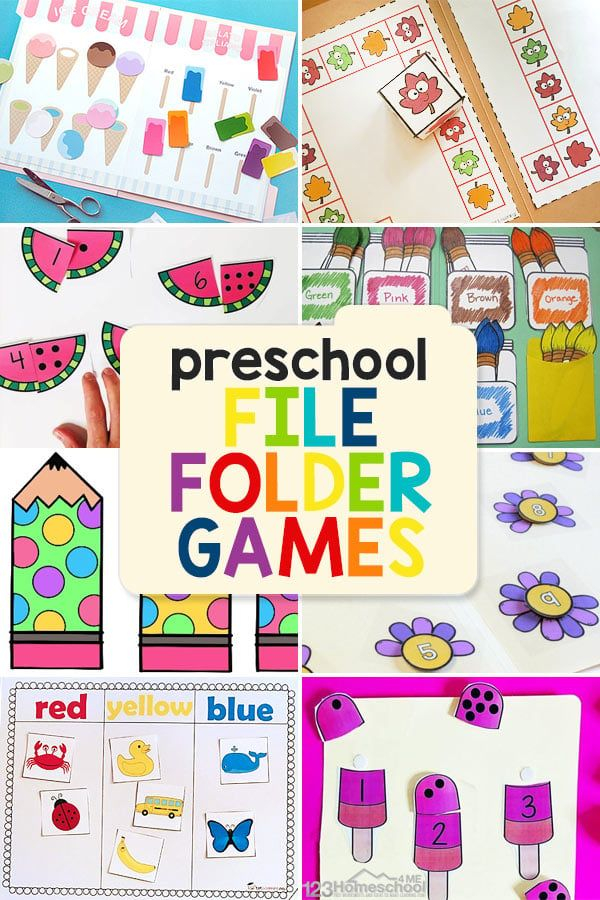 Free Printable File Folder Games Artofit