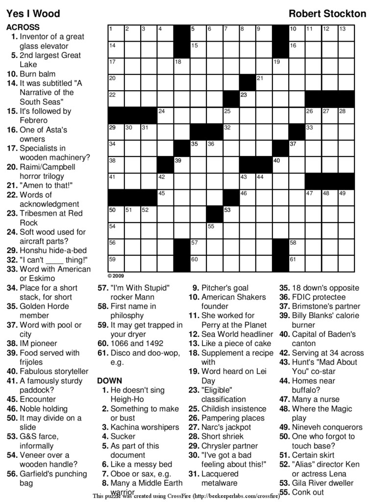 Free Printable Fill In Puzzles For Adults