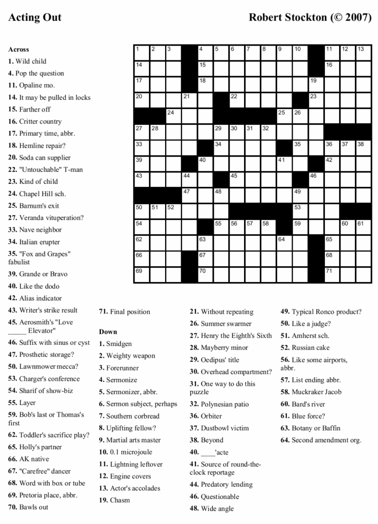 Free Printable Fill In Puzzles Printable Templates Vrogue co