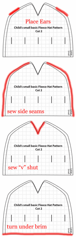 Free Printable Fleece Hat Pattern For Adults ZanderConlan