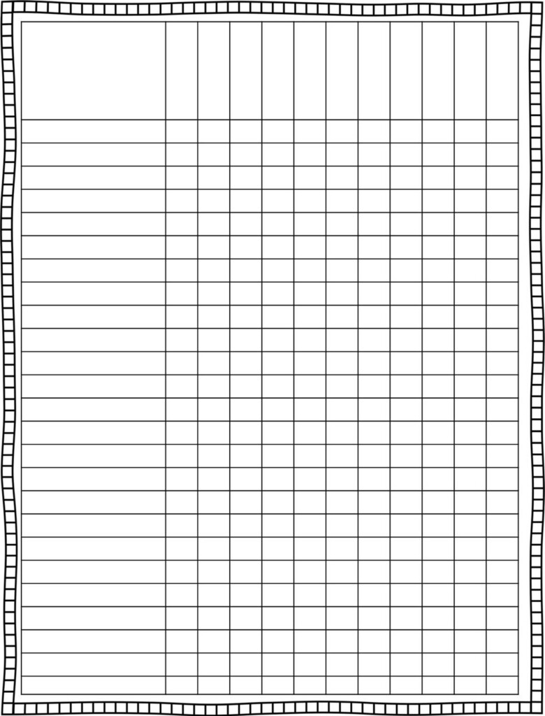 Free Printable Grading Sheets For Teachers