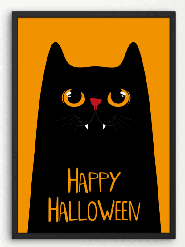  FREE PRINTABLE HALLOWEEN WALL ART Clean Eating With Kids
