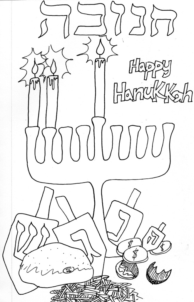 Free Printable Hanukkah Coloring Pages For Kids Best Coloring Pages 