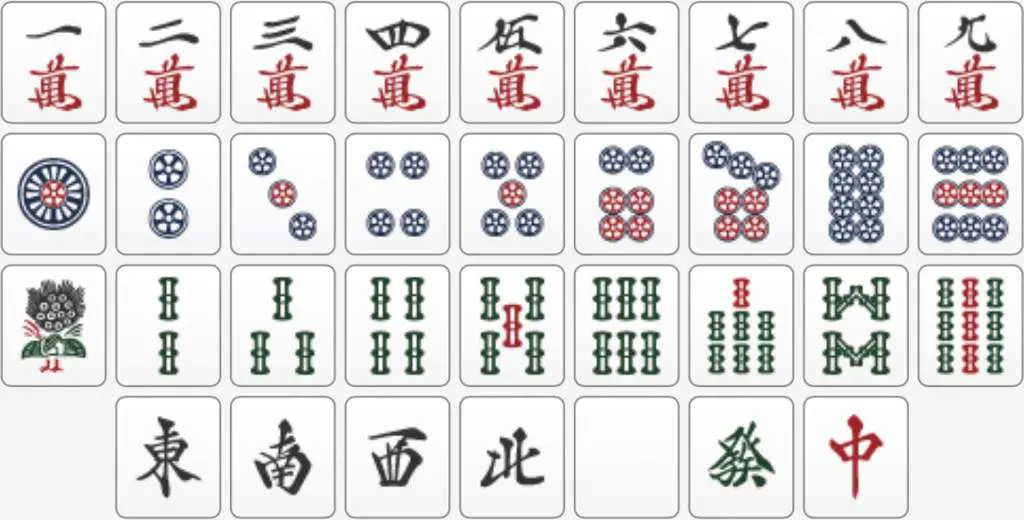 Free Printable Mahjong Cards