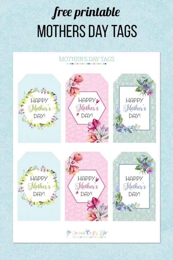 Free Printable Mother 39 s Day Tags