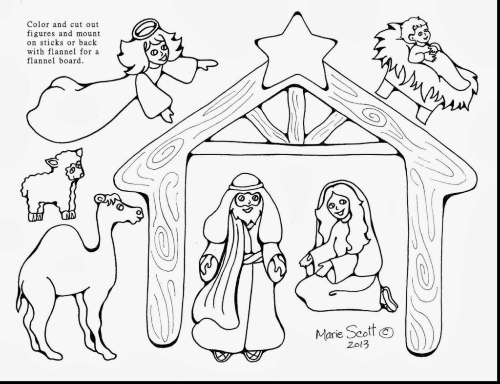 Free Printable Nativity Scene Patterns Printable Templates By Nora
