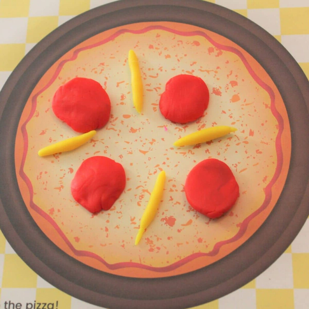 Free Printable Playdough Mats Food Themed 