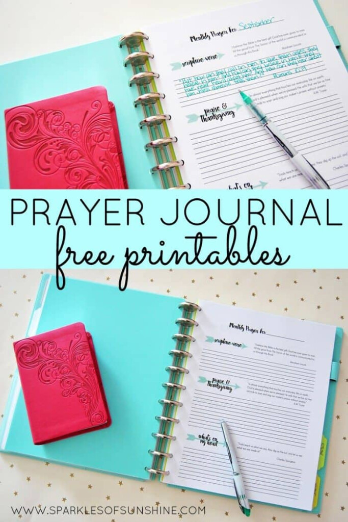 FREE Printable Prayer Journal