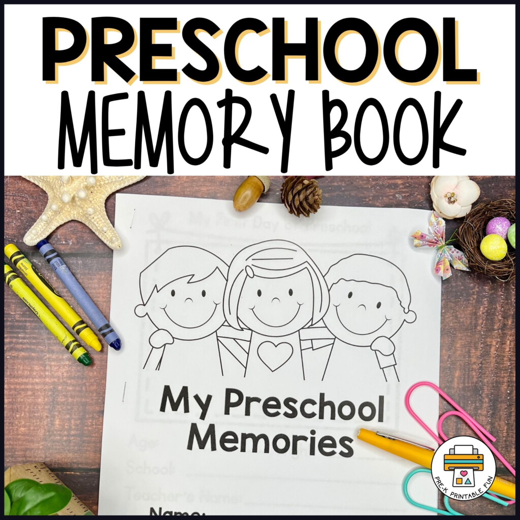 Free Printable Preschool Memory Book FREE Printable A Z