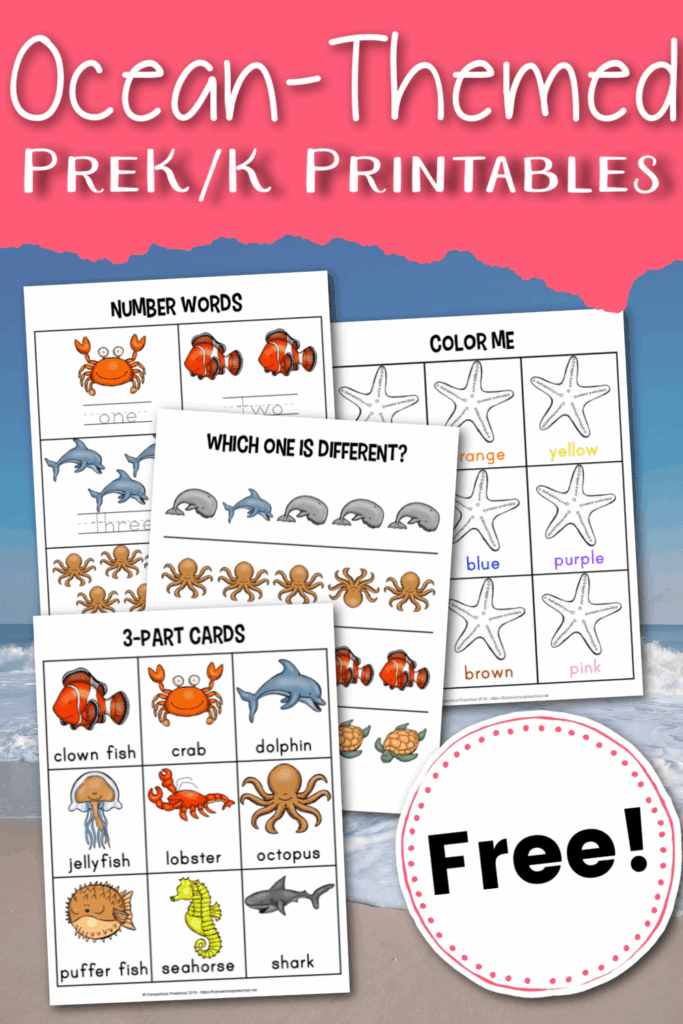 Free Printable Preschool Ocean Worksheets Ocean Activities Preschool 