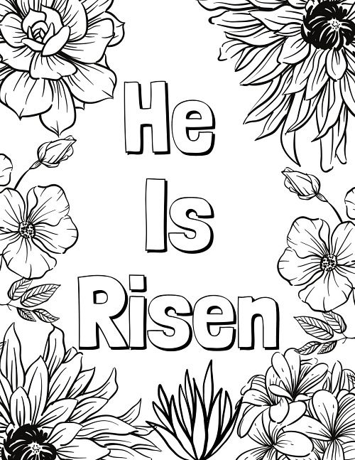 Free Printable Religious Easter Coloring Pages