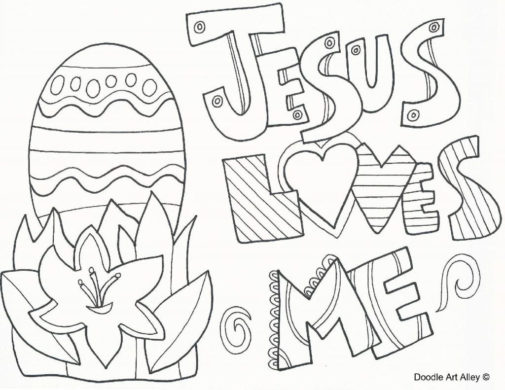 Free Printable Religious Easter Coloring Pages