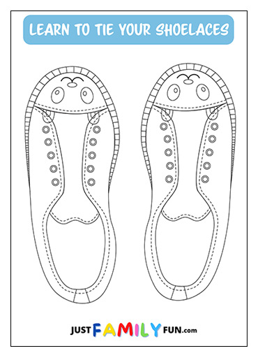 Free Printable Shoe Lacing Templates