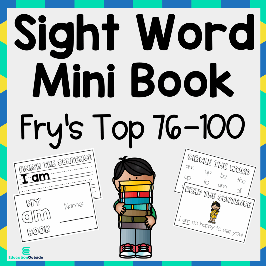 Free Printable Sight Word Books