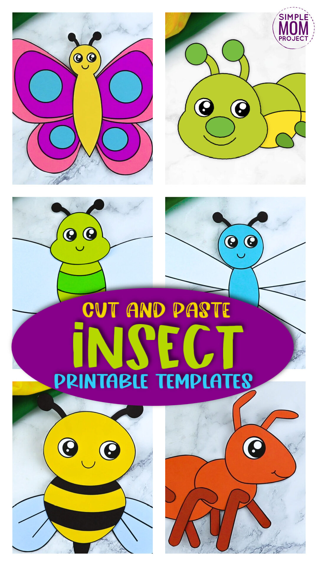 Free Printable Spider Craft Template Simple Mom Project